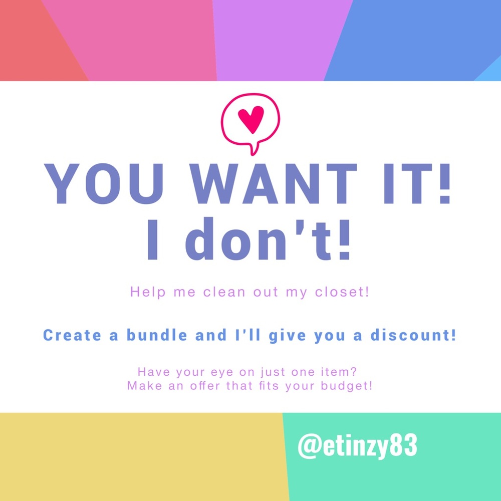 Help me clean out my closet!